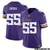 Alexander Mattison No 2 Men Purple Minnesota Vikings Vapor F.u.s.e. Limited Jersey- Replica