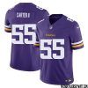 Andrew Booth Jr. No 23 Men Purple Minnesota Vikings Vapor F.U.S.E. Limited Jersey- Replica