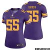 Andrew Booth Jr. No 23 Women Purple Minnesota Vikings Color Rush Vapor Untouchable Limited Jersey- Replica