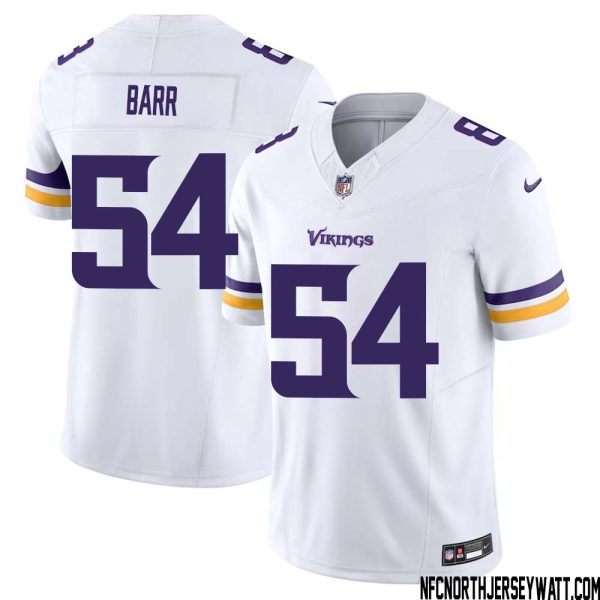 Anthony Barr No 54 Men White Minnesota Vikings Vapor F.u.s.e. Limited Jersey- Replica
