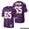 Ben Leber No 51 Men Mitchell & Ness Purple Minnesota Vikings Retired Player Legacy Replica Jersey