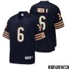 Bill George No 61 Men Nfl Pro Line Navy Chicago Bears Retired Player Replica Jersey