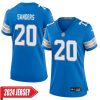 Barry Sanders No 20 Woman’S Detroit Lions Away Game 2024 Jersey – White
