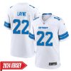 Bobby Layne No 22 Men’S Detroit Lions 2Nd Alternate Vapor F.u.s.e. Limited 2024 Jersey – Black