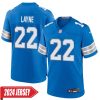 Bobby Layne No 22 Men’S Detroit Lions Away Game 2024 Jersey – White
