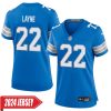 Bobby Layne No 22 Woman’S Detroit Lions Away Game 2024 Jersey – White