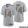 Blake Brandel No 64 Men Gray Minnesota Vikings Atmosphere Fashion Game Jersey – Replica