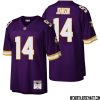 Brandon Powell No 4 Men Mitchell & Ness Purple Minnesota Vikings Legacy Replica Jersey