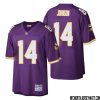 Blake Brandel No 64 Men Mitchell & Ness Purple Minnesota Vikings Retired Player Legacy Replica Jersey