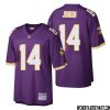 Brandon Powell No 4 Men Mitchell & Ness Purple Minnesota Vikings Retired Player Legacy Replica Jersey