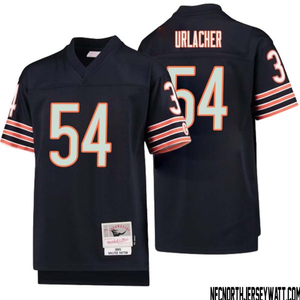 Brian Urlacher No 54 Youth Mitchell & Ness Navy Chicago Bears 1985 Legacy Retired Player Jersey – Replica