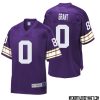 Bryant McKinnie No 74 Men NFL Pro Line Purple Minnesota Vikings Retired Player Replica Jersey