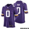 Byron Murphy Jr. No 7 Minnesota Vikings Game Jersey Court Purple For Mens – Replica