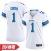 Cameron Sutton No 1 Woman’S Detroit Lions 2Nd Alternate Vapor F.u.s.e. Limited 2024 Jersey – Black