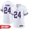 Cam Akers No 31 Youth’S Minnesota Vikings White Alternate Custom Game 2024 Jersey