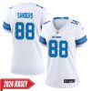 Charlie Sanders No 88 Woman’S Detroit Lions 2Nd Alternate Vapor F.u.s.e. Limited 2024 Jersey – Black