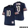 Charles Tillman No 33 Men Mitchell & Ness Navy Chicago Bears Big & Tall 1985 Retired Player Replica Jersey