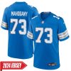Christian Mahogany No 73 Woman’S Detroit Lions 2Nd Alternate Vapor F.u.s.e. Limited 2024 Jersey – Black