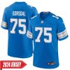 Colby Sorsdal No 75 Woman’S Detroit Lions 2Nd Alternate Vapor F.u.s.e. Limited 2024 Jersey – Black