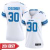Corey Schlesinger No 30 Woman’S Detroit Lions 2Nd Alternate Vapor F.u.s.e. Limited 2024 Jersey – Black