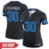 Cory Schlesinger No 30 Woman’S Detroit Lions Away Game 2024 Jersey – White