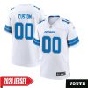 Custom 00 Youth’S Detroit Lions 2Nd Alternate Vapor F.u.s.e. Limited 2024 Jersey – Black
