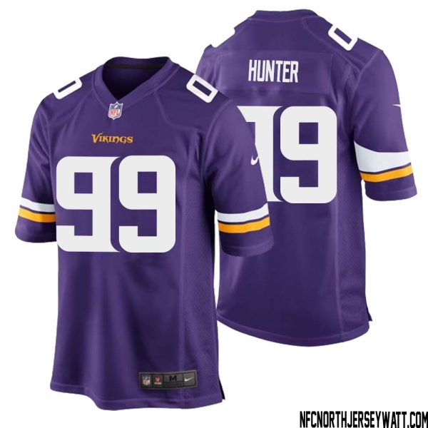 Danielle Hunter No 99 Minnesota Vikings Game Jersey Court Purple For Mens – Replica