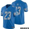 David Montgomery No 5 Men Blue Detroit Lions Vapor F.U.S.E. Limited Jersey – Replica