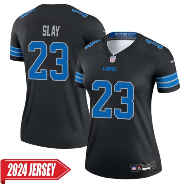 Darius Slay No 23 Woman’S Detroit Lions 2Nd Alternate Vapor F.u.s.e. Limited 2024 Jersey – Black