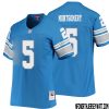 Derrick Barnes No 55 Women Mitchell & Ness Blue Detroit Lions 1996 Legacy Replica Jersey