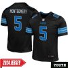 David Montgomery No 5 Woman’S Detroit Lions Home Game 2024 Jersey – Blue