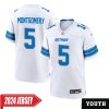 David Montgomery No 5 Youth’S Detroit Lions 2Nd Alternate Vapor F.u.s.e. Limited 2024 Jersey – Black