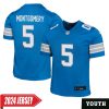 Derrick Barnes No 55 Men’S Detroit Lions 2Nd Alternate Vapor F.u.s.e. Limited 2024 Jersey – Black