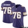Daylen Baldwin No 85 Mens Purple Minnesota Vikings Vapor F.u.s.e. Limited Jersey- Replica