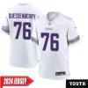 Dean Lowry No 94 Men’S Minnesota Vikings White Alternate Custom Game 2024 Jersey