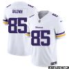 Dean Lowry No 94 Men White Minnesota Vikings Vapor F.u.s.e. Limited Jersey- Replica