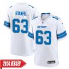 Dick Stanfel No 63 Men’S Detroit Lions 2Nd Alternate Vapor F.u.s.e. Limited 2024 Jersey – Black