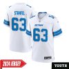 Dick Stanfel No 63 Youth’S Detroit Lions 2Nd Alternate Vapor F.u.s.e. Limited 2024 Jersey – Black