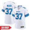 Doak Walker No 37 Men’S Detroit Lions 2Nd Alternate Vapor F.u.s.e. Limited 2024 Jersey – Black