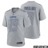Doak Walker No 37 Men Gray Detroit Lions Atmosphere Fashion Game Jersey – Replica