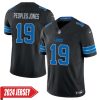 Donovan Peoples-Jones No 19 Men’S Detroit Lions Away Game 2024 Jersey – White