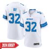 Dre Bly No 32 Men’S Detroit Lions Home Game 2024 Jersey – Blue
