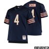 Eddie Jackson No 39 Men Mitchell & Ness Navy Chicago Bears Big & Tall 1966 Retired Player Replica Jersey
