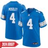 Emmanuel Moseley No 4 Woman’S Detroit Lions 2Nd Alternate Vapor F.u.s.e. Limited 2024 Jersey – Black