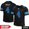 Emmanuel Moseley No 4 Youth’S Detroit Lions Away Game 2024 Jersey – White