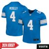 Emmanuel Moseley No 4 Youth’S Detroit Lions Away Game 2024 Jersey – White