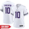 Everson Griffen No 97 Youth’S Minnesota Vikings White Alternate Custom Game 2024 Jersey