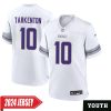 Fred Cox No 14 Men’S Minnesota Vikings White Alternate Custom Game 2024 Jersey