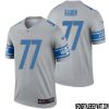 Emmanuel Moseley No 4 Men Gray Detroit Lions Inverted Legend Jersey – Replica