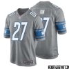 Graham Glasgow No 60 Men Gray Detroit Lions Player Alternate Game Jersey – Replica